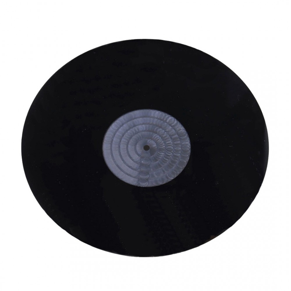 LUDIC Acrylic LP Slip Mat black. Antiskating adjustment.