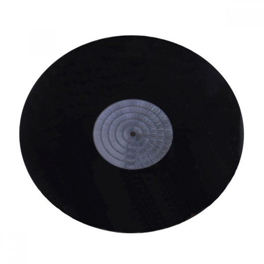 LUDIC Acrylic LP Slip Mat black. Antiskating adjustment.