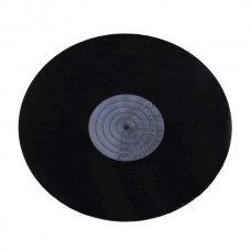 LUDIC Acrylic LP Slip Mat black. Antiskating adjustment.