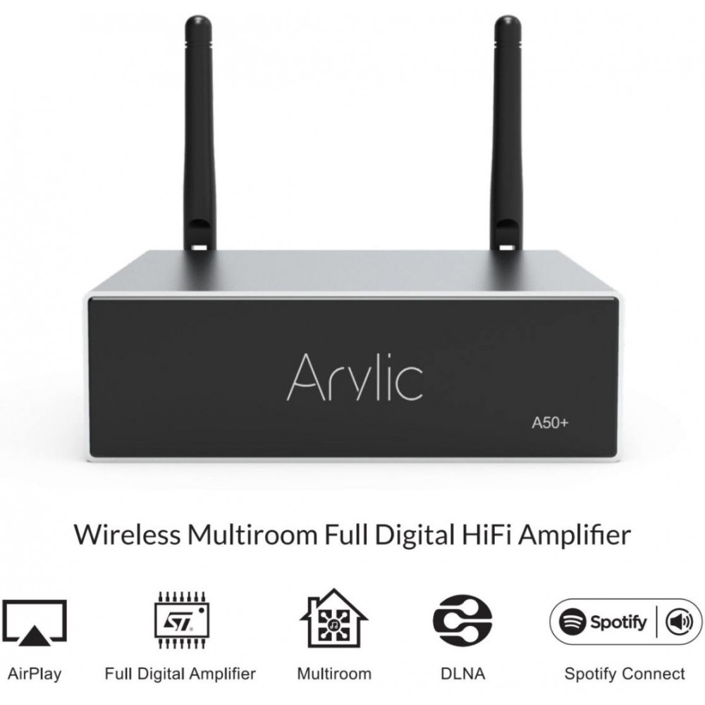 ARYLIC A50+ Ενισχυτής Wi-Fi/Airplay/Bluetooth