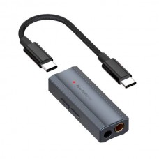 Fosi Audio DS2 Dongle DAC Headphone Amplifier. Grey. Generation Z