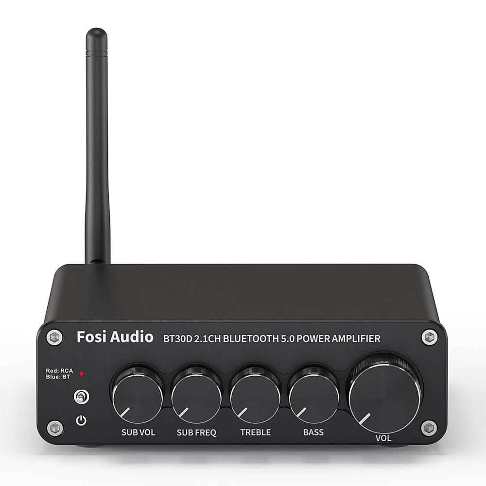 FOSI AUDIO BT30D PRO Class D 2.1 Amplifier 2xTPA3255 Bluetooth 5.0 2x125W+250W 4 Ohm FOSI AUDIO BT30D PRO Class D 2.1 Amplifier 2xTPA3255 Bluetooth 5.0 2x125W+250W 4 Ohm