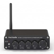 FOSI AUDIO BT30D PRO Class D 2.1 Amplifier 2xTPA3255 Bluetooth 5.0 2x125W+250W 4 Ohm