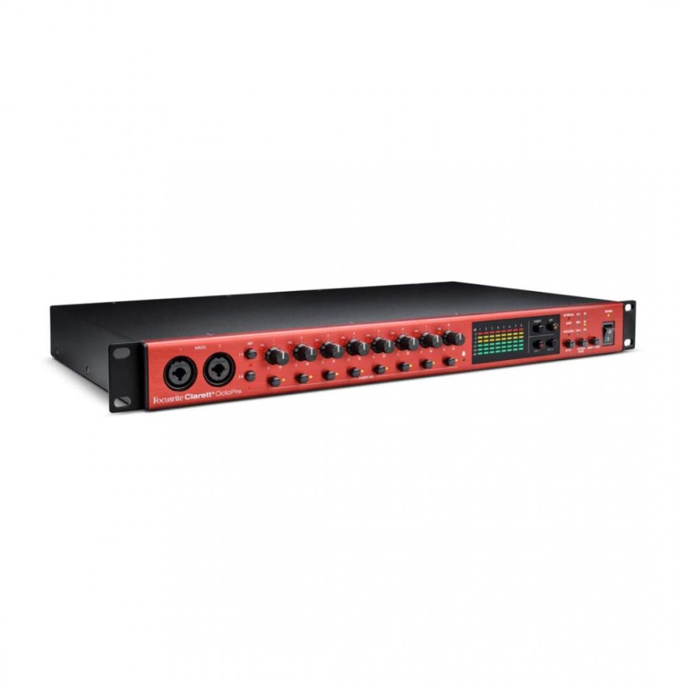 FOCUSRITE Clarett+ OctoPre - ΠΡΟΕΝΙΣΧΥΤΗΣ ΜΙΚΡΟΦΩΝΟΥ CONVERTER 