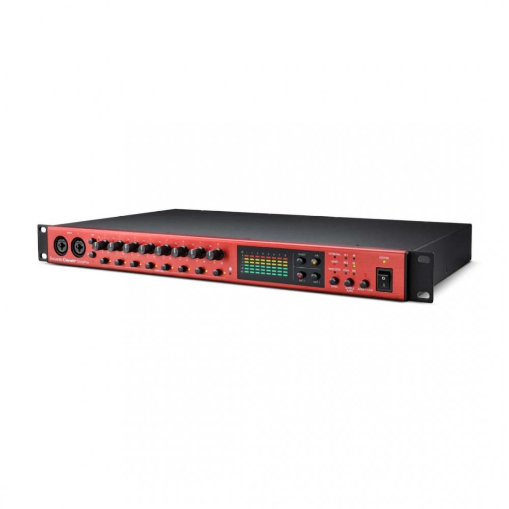 FOCUSRITE Clarett+ OctoPre - ΠΡΟΕΝΙΣΧΥΤΗΣ ΜΙΚΡΟΦΩΝΟΥ CONVERTER 