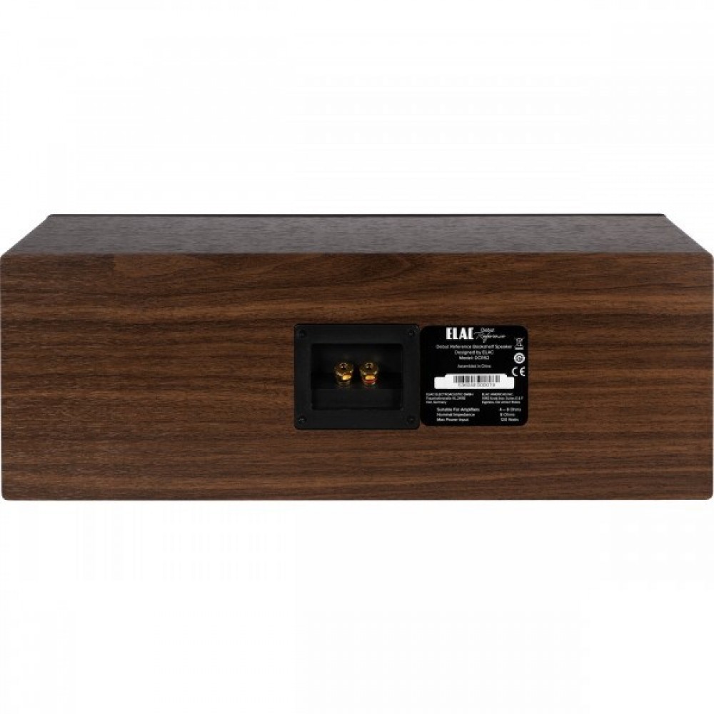 ELAC Debut Reference DCR52 WALNUT SATIN BLACK