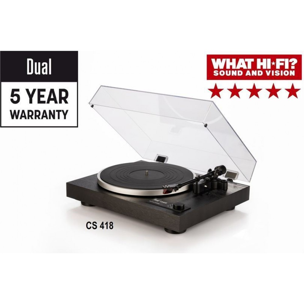 DUAL CS 418 (BLACK MATT) - NEW MODEL