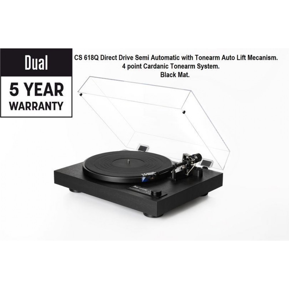 Dual CS 618Q Black Matt