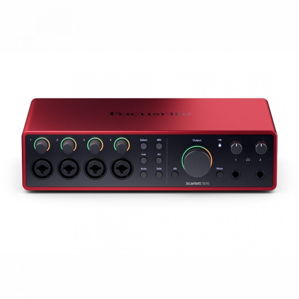 Scarlett 18i16 4th Gen - ΚΑΡΤΑ ΗΧΟΥ USB 18IN/16OUT