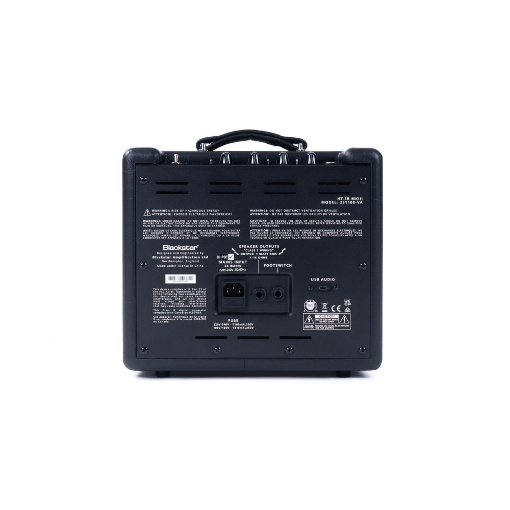 BLACKSTAR HT-1R MkIII Combo Ενισχυτής Λυχνίας Ηλεκτρικής Κιθάρας BLACKSTAR HT-1R MkIII Combo Ενισχυτής Λυχνίας Ηλεκτρικής Κιθάρας