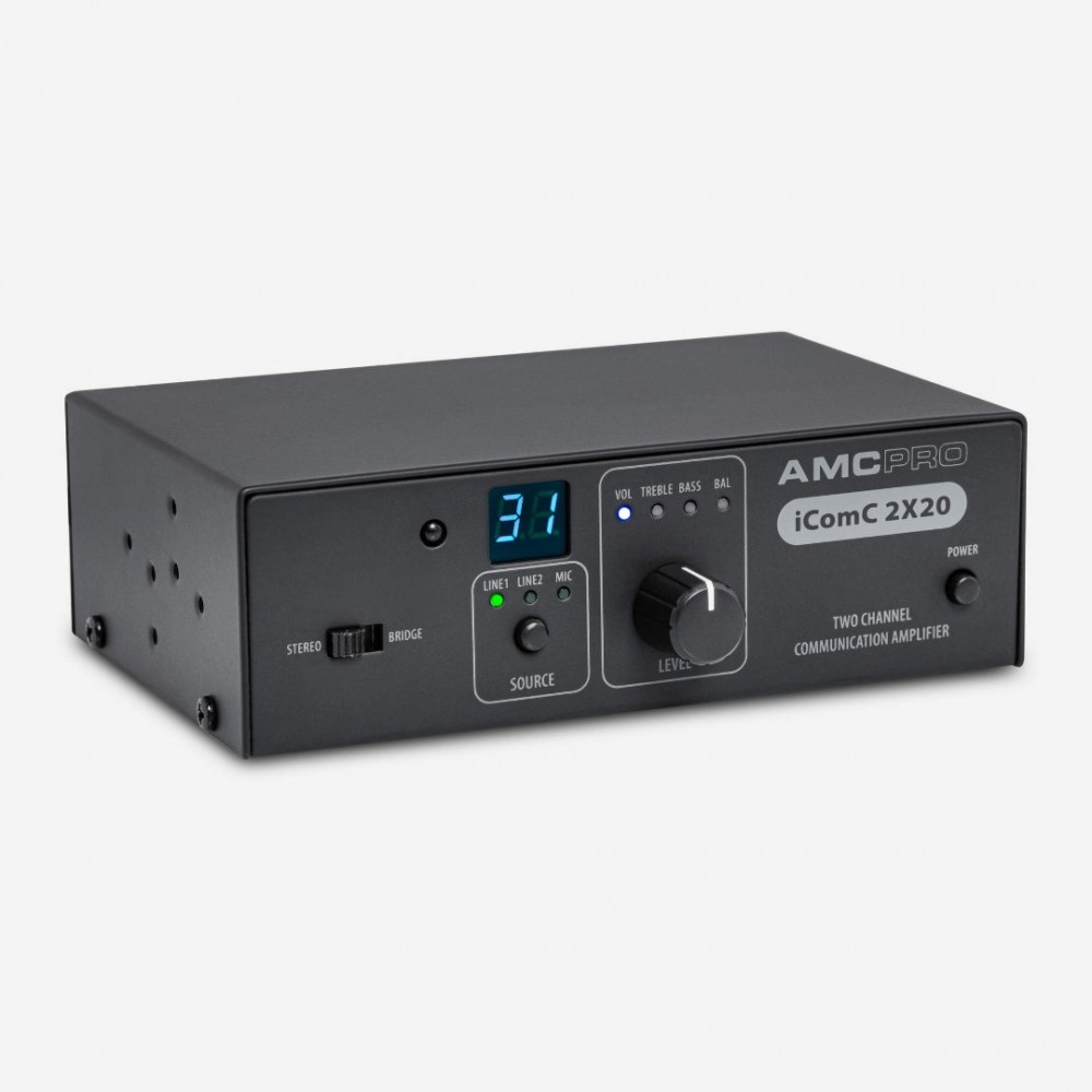 AMC iCOMC2X20 Ενισχυτής μίκτης AMC iCOMC2X20 Ενισχυτής μίκτης