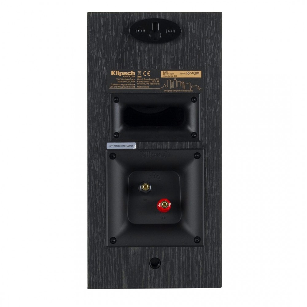 KLIPSCH RP-400M BLACK ( ΖΕΥΓΟΣ )