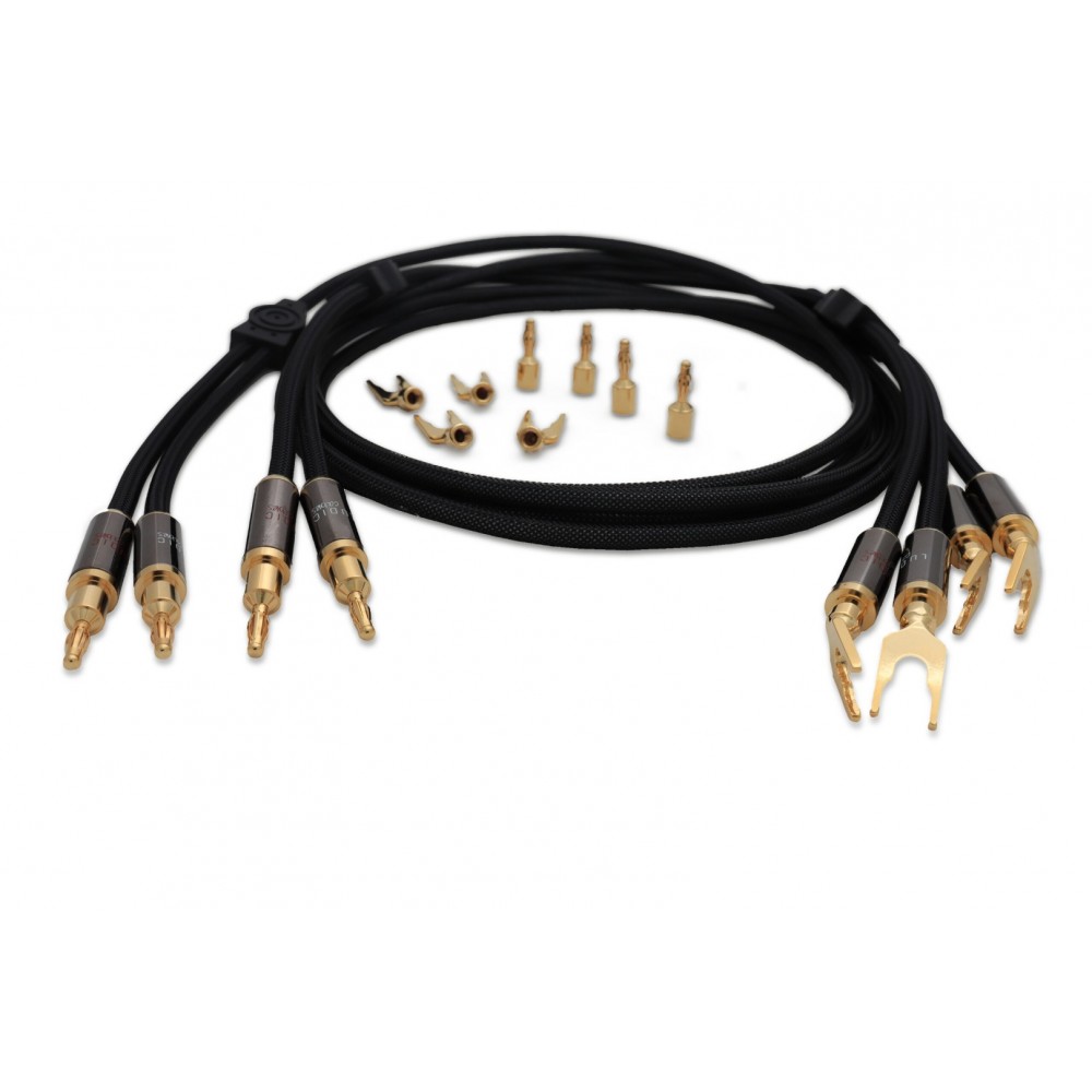 LUDIC Hera loudspeakercable set (2pcs) 2 meter LUDIC Hera loudspeakercable set (2pcs) 2 meter