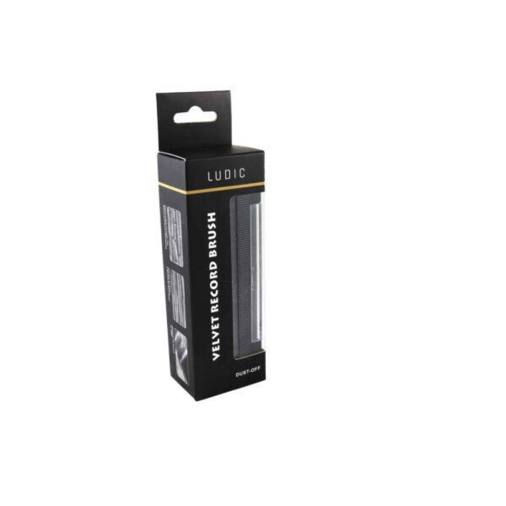 LUDIC Dust-off Velvet RECORD Cleaning Brush