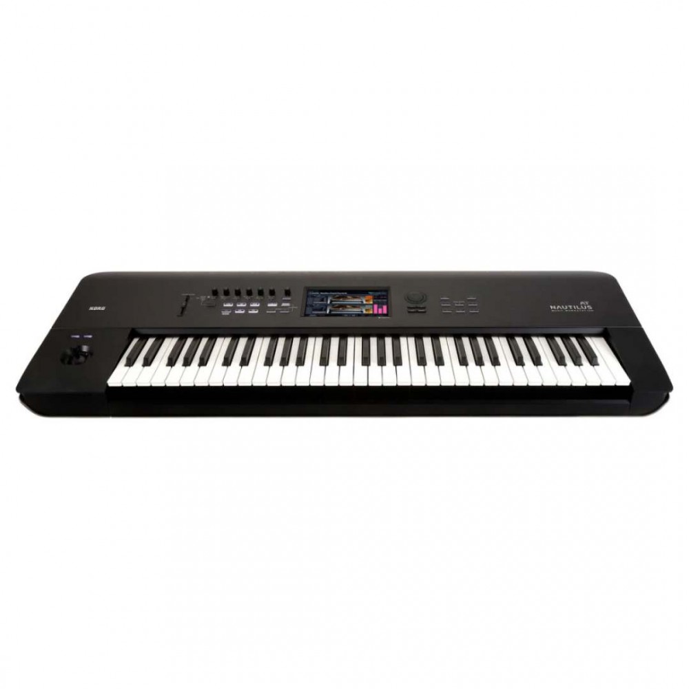 KORG NAUTILUS-61 AT MUSIC WORKSTATION 61 ΔΥΝΑΜΙΚΑ ΠΛΗΚΤΡΑ (BLACK)