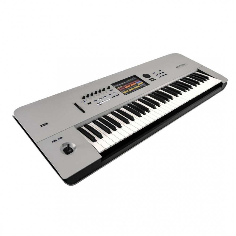 KORG NAUTILUS-61 AT MUSIC WORKSTATION 61 ΔΥΝΑΜΙΚΑ ΠΛΗΚΤΡΑ (GRAY)