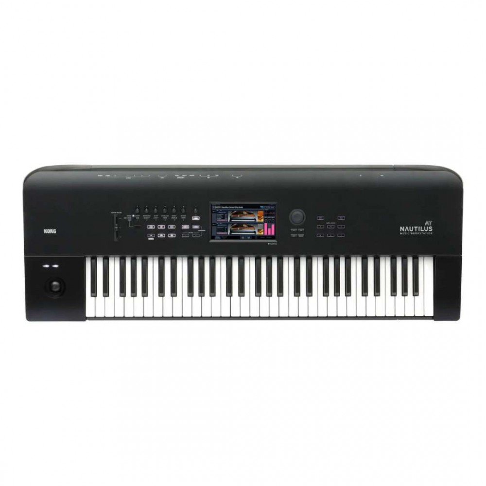 KORG NAUTILUS-61 AT MUSIC WORKSTATION 61 ΔΥΝΑΜΙΚΑ ΠΛΗΚΤΡΑ (BLACK)