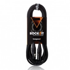 BESPECO ΚΑΛΩΔΙΟ MIC XLR / XLR 3M ROCKIT STRIPED SERIES