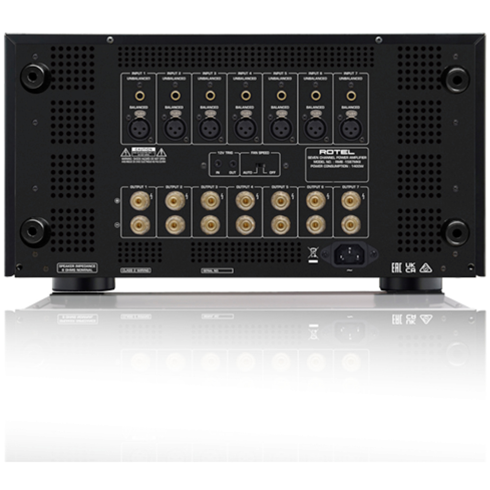 ROTEL RMB-1587 MKII BLACK