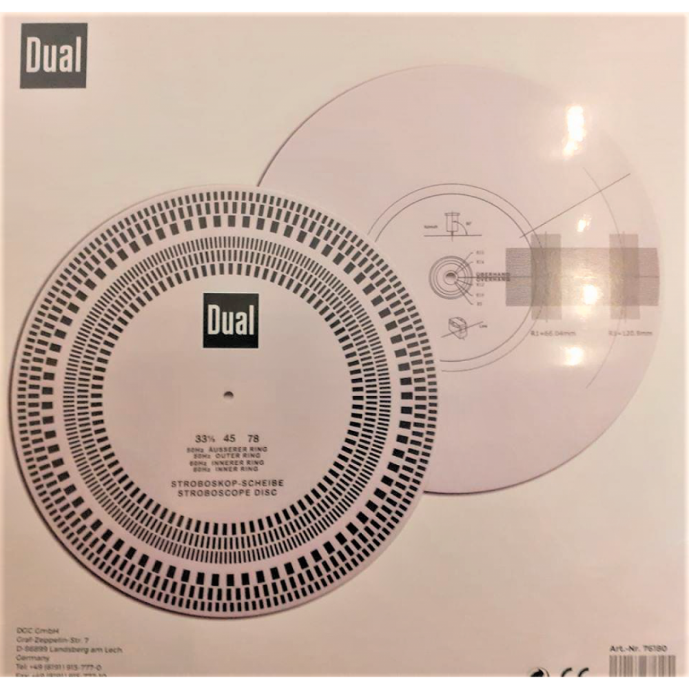 Dual Stroboscope+ Protractor Disc Dual Stroboscope+ Protractor Disc
