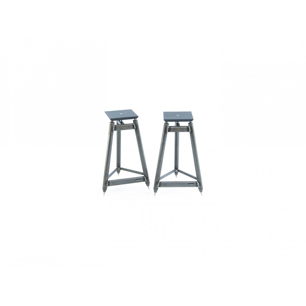 SOLIDSTEEL SS-5 Vintage Hi-Fi Speaker Stands (ΖΕΥΓΟΣ) - Raw