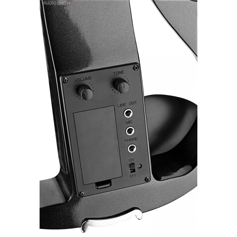 STAGG EVN X-4/4 MBK Hλεκτρικό Βιολί Metallic black