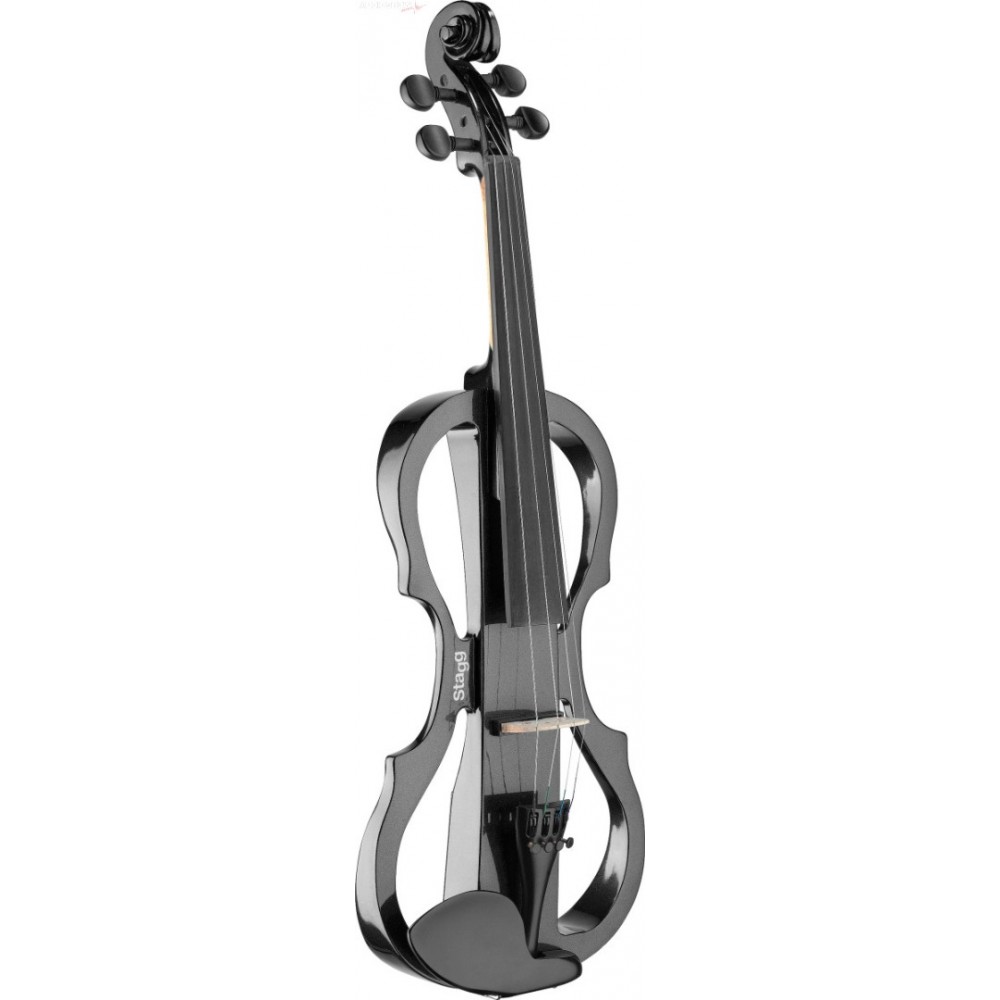STAGG EVN X-4/4 MBK Hλεκτρικό Βιολί Metallic black