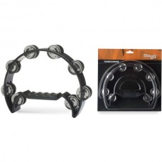 STAGG TAB-2 BK Nτέφι Mισοφέγγαρο Mαύρο Mε 8  Zευγάρια Tζίλιες