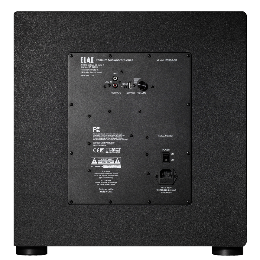 Elac Varro PS500 15″ Subwoofer Black - ΔΙΑΘΕΣΙΜΟ ΠΡΟΣ ΑΚΡΟΑΣΗ