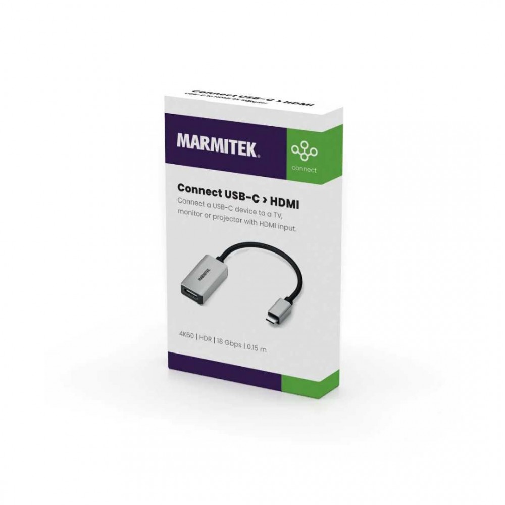 Marmitek Connect USB-C > HDMI Marmitek Connect USB-C > HDMI