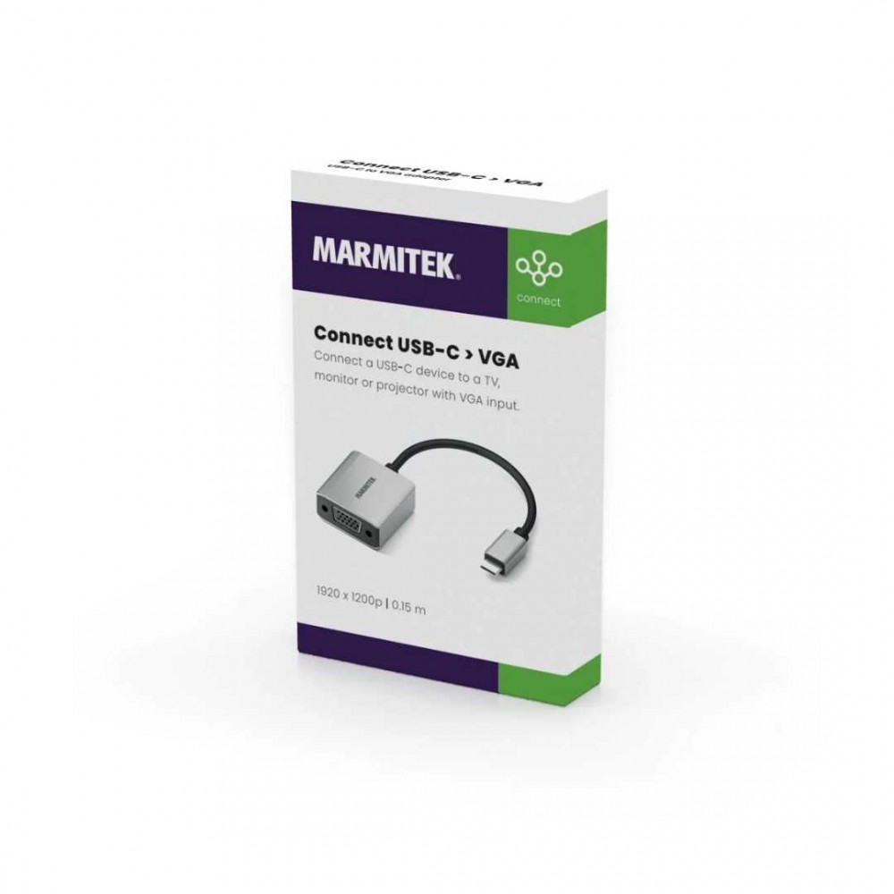 Marmitek Connect USB-C -> VGA Marmitek Connect USB-C -> VGA