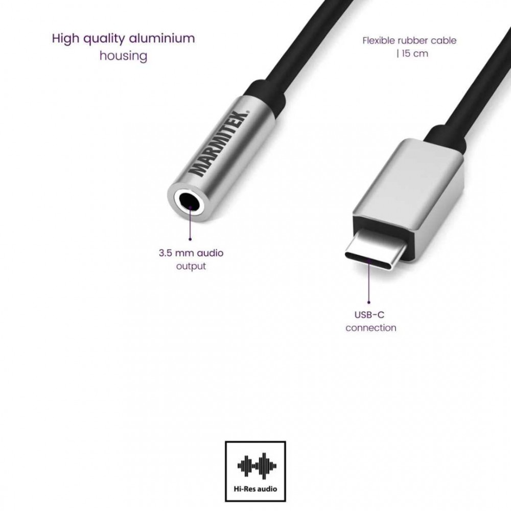 Marmitek Connect USB-C -> Audio Marmitek Connect USB-C -> Audio