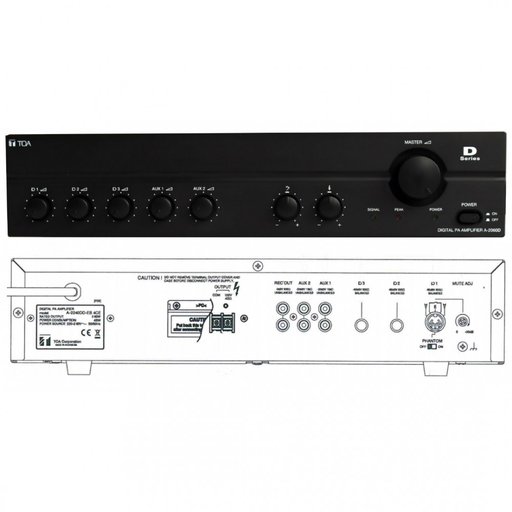 TOA A-2120DD-EB TOA A-2120DD-EB