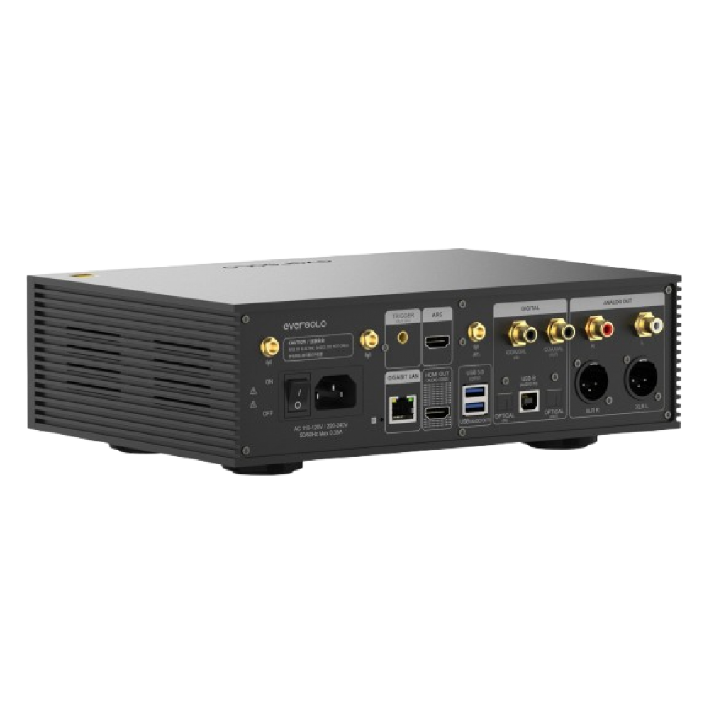 Eversolo DMP-A6 Gen 2 High-Fidelity Music Streamer Black Eversolo DMP-A6 Gen 2 High-Fidelity Music Streamer Black