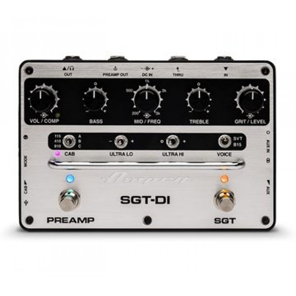 AMPEG SGT-DI Bass Preamp Πετάλι AMPEG SGT-DI Bass Preamp Πετάλι