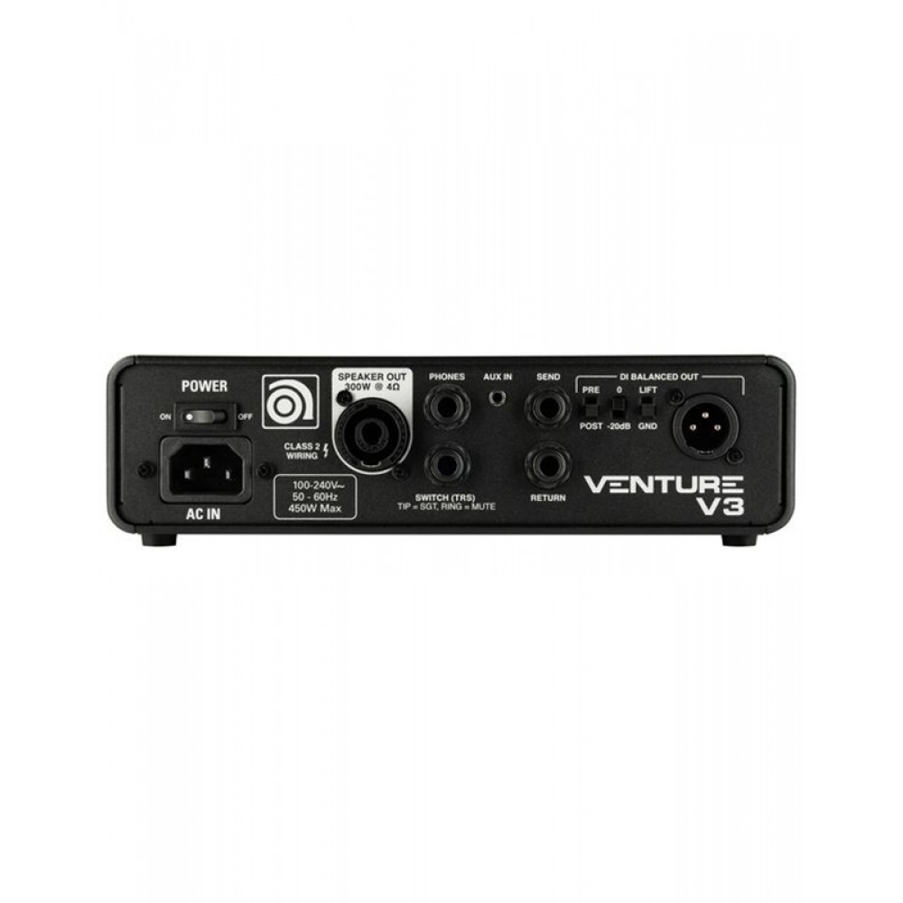 AMPEG Venture V-3 Κεφαλή Ηλεκτρικού Μπάσου 300W AMPEG Venture V-3 Κεφαλή Ηλεκτρικού Μπάσου 300W