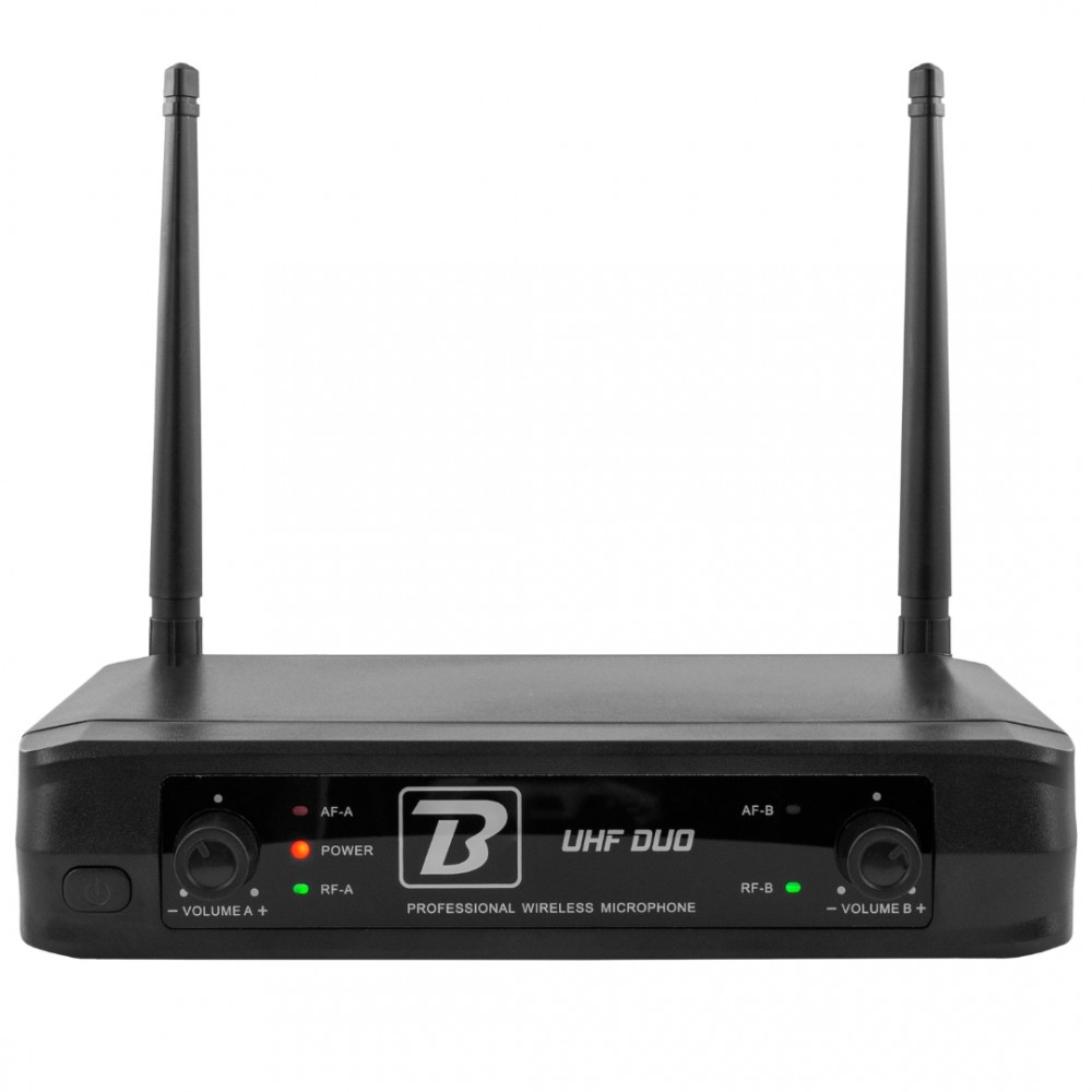 BOOMTONE DJ UHF DUO | Σετ Ασύρματα Μικρόφωνα Χειρός, 2τμχ