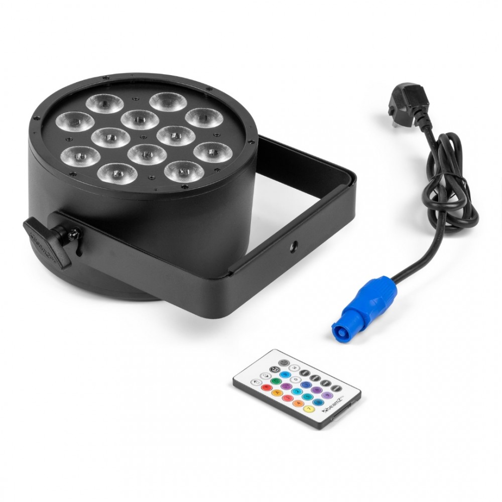 BeamZPro BAC334 PROPAR | Led Par 12x10W 6in1 RGBWA-UV, 20°