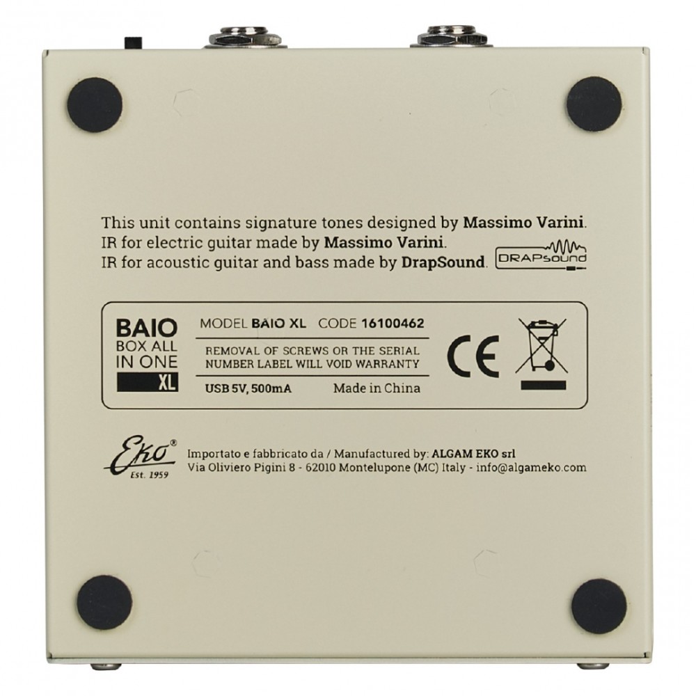 EKO GUITARS BAIO XL | Πεταλιέρα Πολυεφέ Κιθάρας / Μπάσου