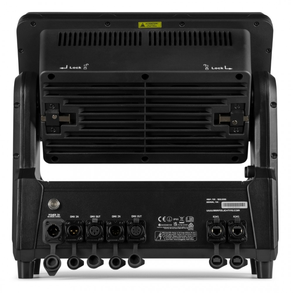 BeamZPro NUKE1 | Αδιάβροχο Yβριδικό Κινούμενο Strobe/Beam, 96x10W CW/14x40W, RGBW