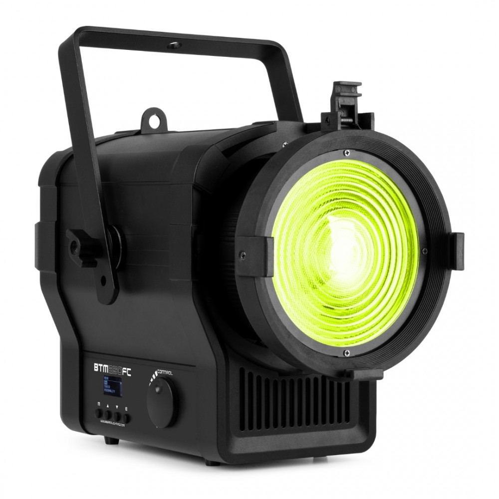 BeamZPro BTM250FC | Θεατρικός Προβολέας Fresnel 250W RGBALC LED, 2600K - 10000K, Motorized Zoom 15°-55° BeamZPro BTM250FC | Θεατρικός Προβολέας Fresnel 250W RGBALC LED, 2600K - 10000K, Motorized Zoom 15°-55°