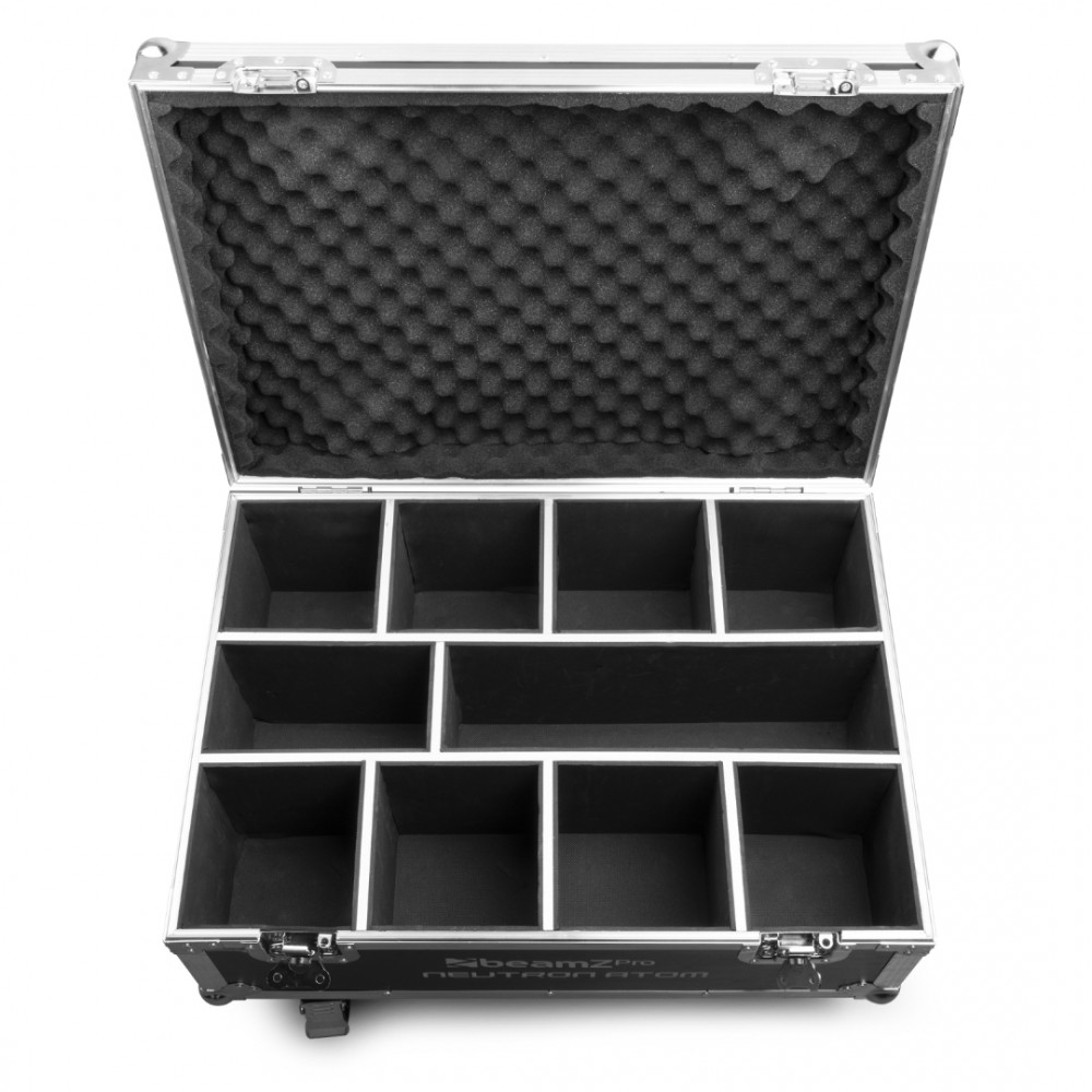 BeamZPro FL-ATOM | Flightcase για 8x Yβριδικά Retro Φωτιστικά Led NEUTRON-ATOM