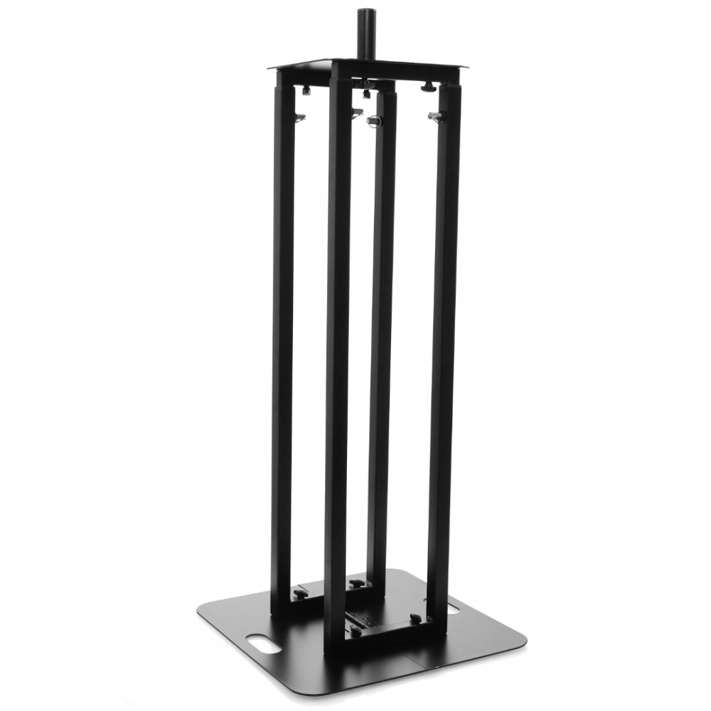PLUGGER TOT200R BLACK | Επιδαπέδια Βάση Κεφαλής / Ηχείου με Μαύρη Λύκρα, 106-195cm PLUGGER TOT200R BLACK | Επιδαπέδια Βάση Κεφαλής / Ηχείου με Μαύρη Λύκρα, 106-195cm