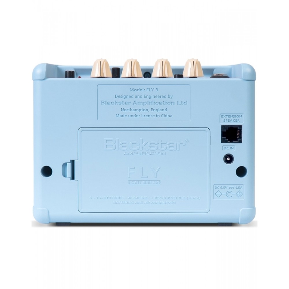 BLACKSTAR Fly 3 Baby Blue Union Flag Ενισχυτής Ηλεκτρικής Κιθάρας 1x3'' 3W