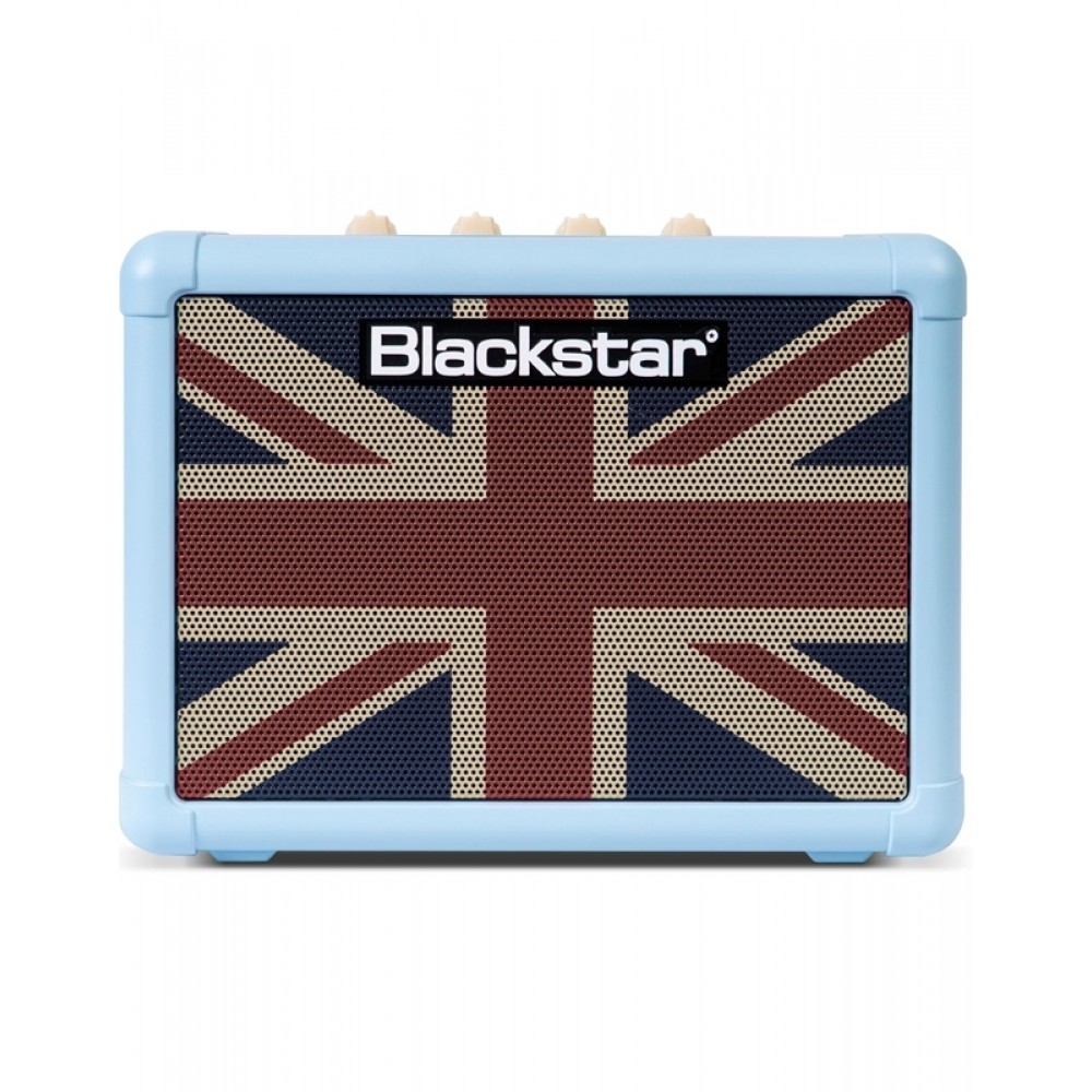 BLACKSTAR Fly 3 Baby Blue Union Flag Ενισχυτής Ηλεκτρικής Κιθάρας 1x3'' 3W