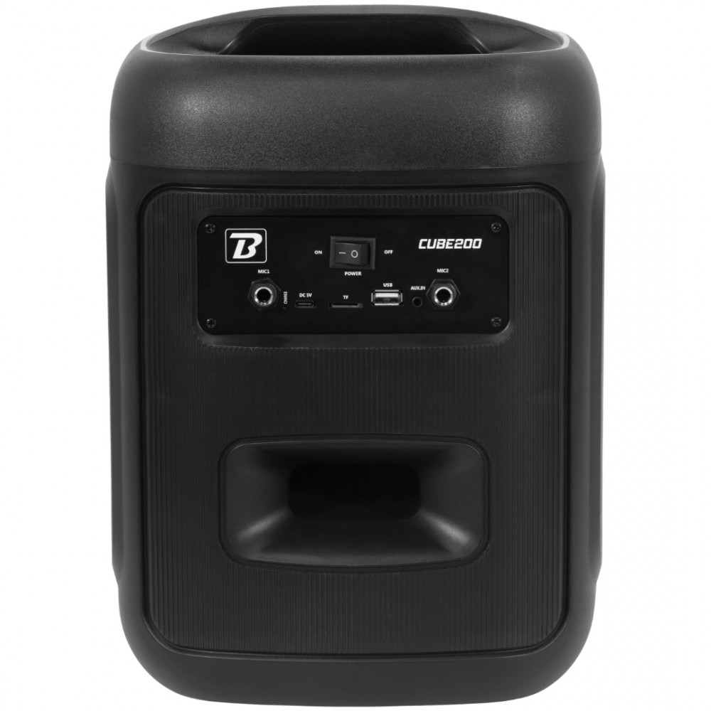 BOOMTONE DJ CUBE 200 | Φορητό Ηχείο Μπαταρίας 6.5