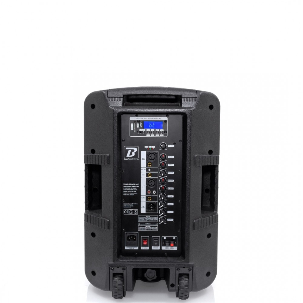 BOOMTONE DJ TRAVEL SOUND 12 VHF | Αυτοενισχυόμενο Ηχείο Μπαταρίας 12