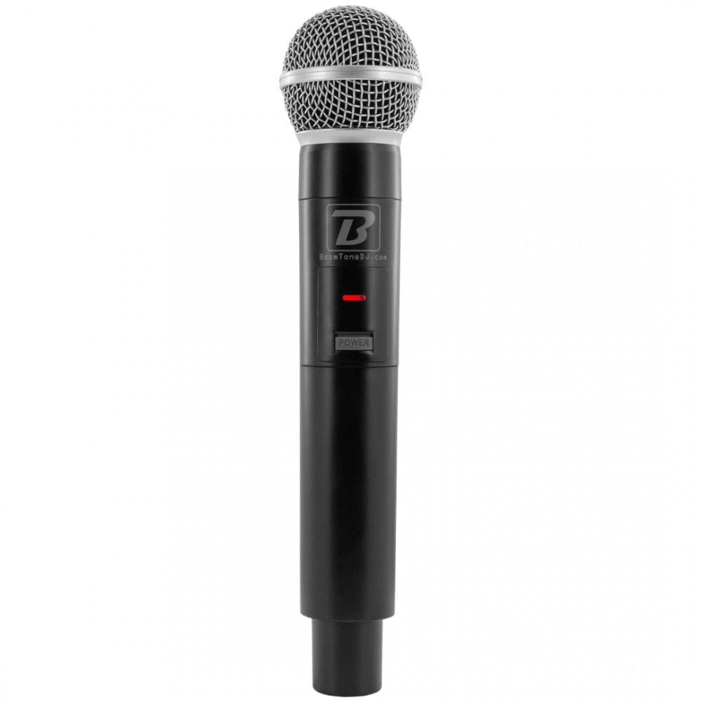 BOOMTONE DJ UHF SOLO F1 | Ασύρματο Μικρόφωνο Χειρός, UHF 663.5MHz