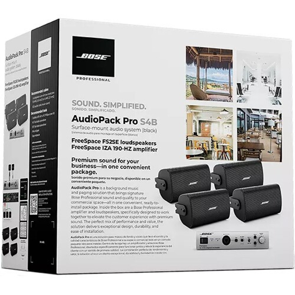 BOSE AudioPack Pro S4B - Black
