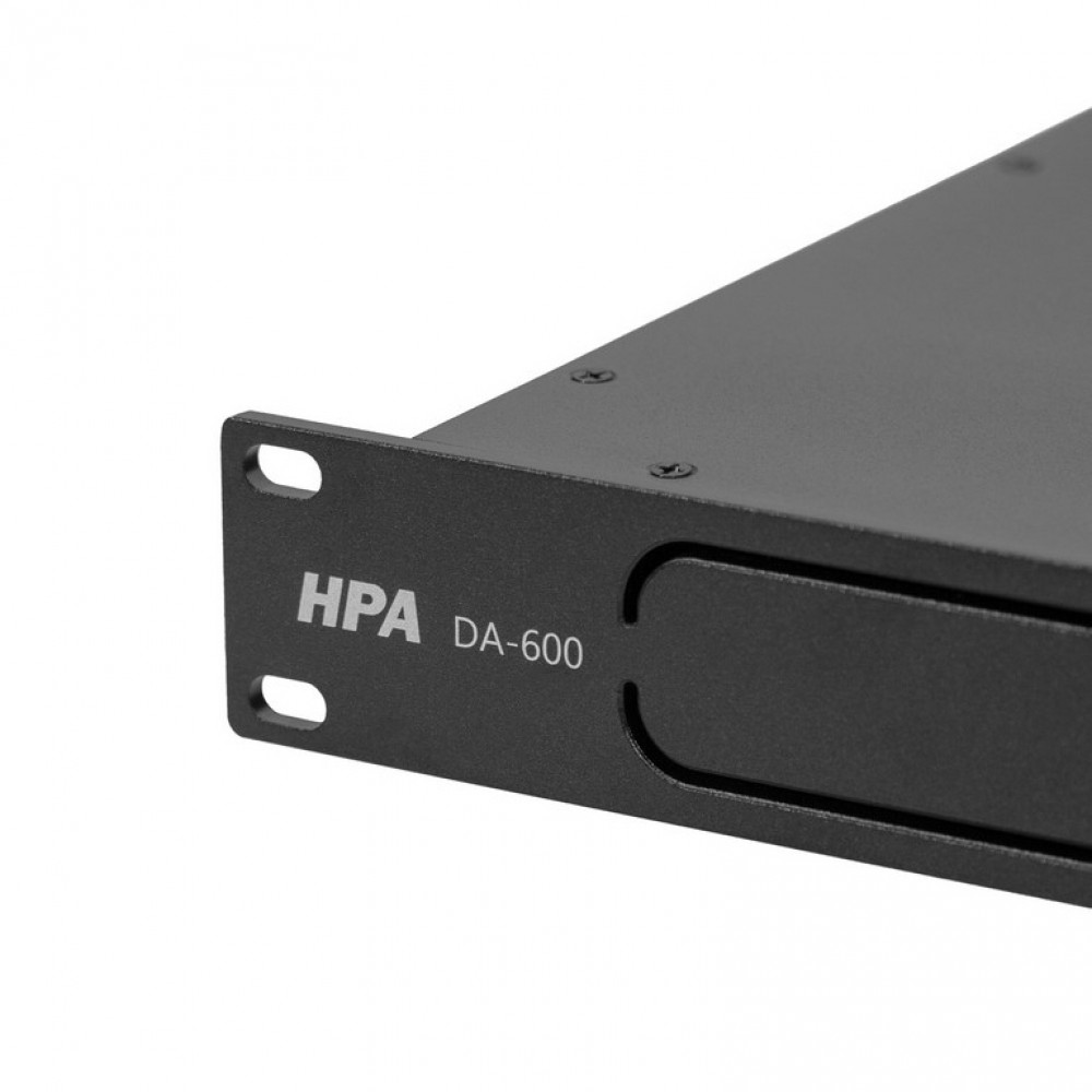 HPA DA600 | Τελικός Ενισχυτής Class D, 2x 450W/4Ω